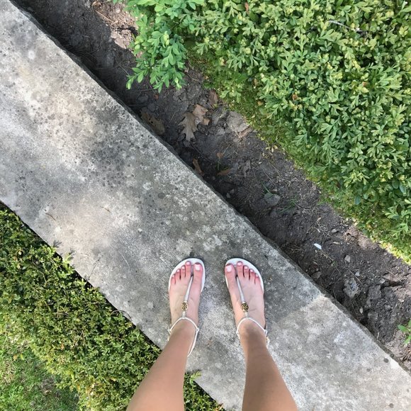Tory Burch White Sandals - Picture 9 of 9